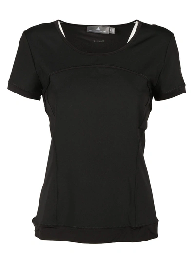 Shop Adidas By Stella Mccartney The Performance Tee T-shirt In Black