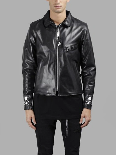 Mastermind Japan Mastermind World X Vanson Men's Black Leather
