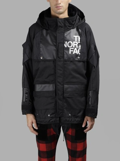 Shop Junya Watanabe X The North Face Black And White Coat