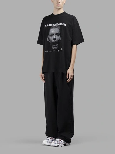 Vetements Rammstein Oversized Printed Cotton-jersey T-shirt In