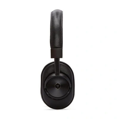 Shop Master & Dynamic Black Wireless Mw60b1 Headphones In Black/black