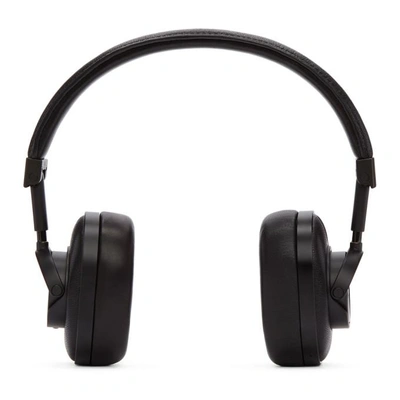 Shop Master & Dynamic Black Wireless Mw60b1 Headphones In Black/black
