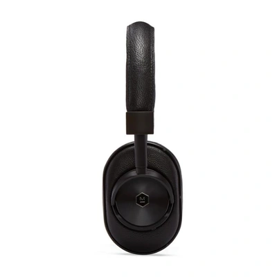 Shop Master & Dynamic Black Wireless Mw60b1 Headphones In Black/black