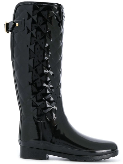 Shop Hunter Quilted Knee-high Boots