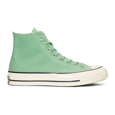 Shop Converse Green Chuck Taylor All-star 1970's High-top Sneakers