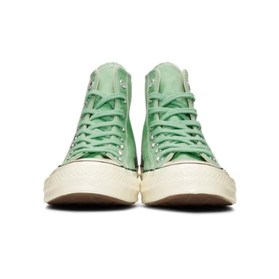 Shop Converse Green Chuck Taylor All-star 1970's High-top Sneakers