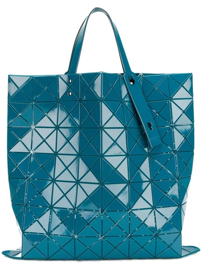 Shop Bao Bao Issey Miyake Handtasche Mit Geometrischem Design - Blau In Blue