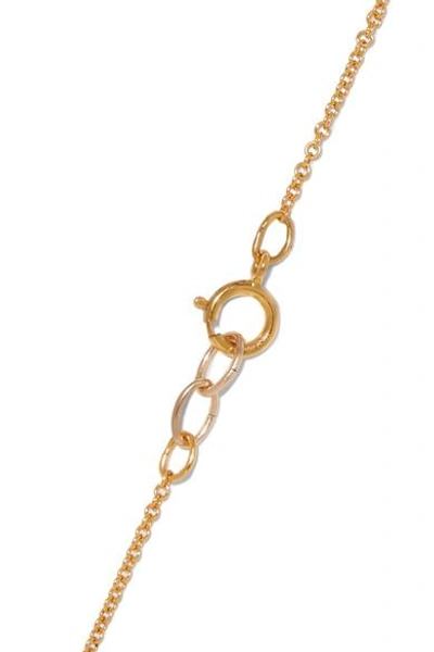 Shop Alighieri Il Leone Medallion Gold-plated Necklace