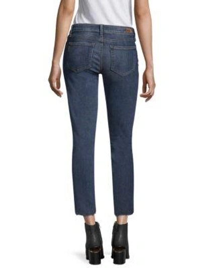 Shop Paige Verdugo Crop Arch Hem Jeans In Nash