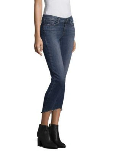 Shop Paige Verdugo Crop Arch Hem Jeans In Nash