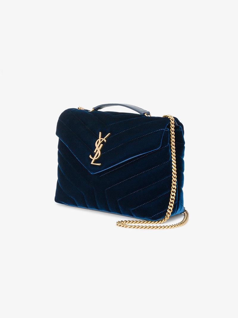 ysl loulou small velvet