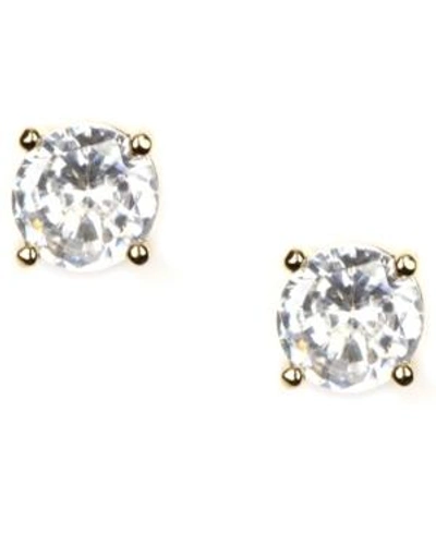 Shop Givenchy Earrings, Gold-tone Crystal Stud Earrings