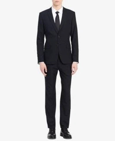 Shop Calvin Klein Men's Infinite Slim-fit Suit Jacket In Sky Captain Blue
