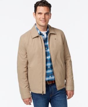 tommy hilfiger tan jacket