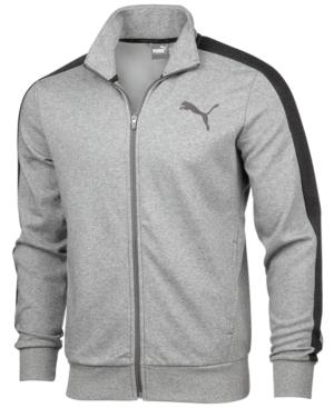 Puma Men's Fleece Core Track Jacket In 