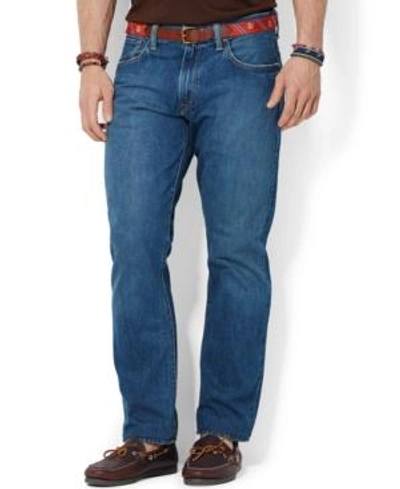 Shop Polo Ralph Lauren Men's Hampton Relaxed Straight Jeans In Stanton