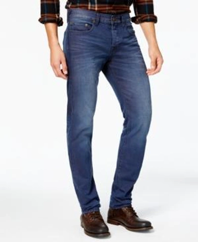 Shop True Religion Men's Rocco Renegade Skinny Fit Jeans In Eewd Blue Mariner