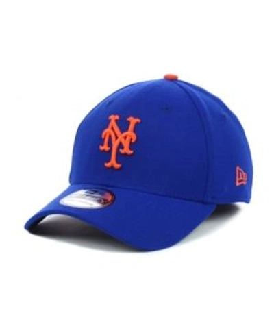 Shop New Era New York Mets Mlb Team Classic 39thirty Stretch-fitted Cap In Royalblue
