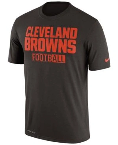 Shop Nike Men's Cleveland Browns All Football Legend T-shirt