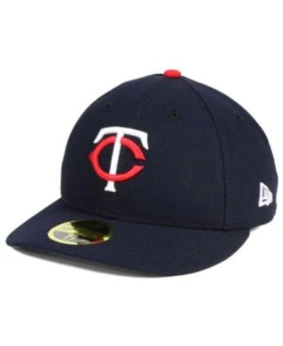 NEW ERA MINNESOTA TWINS LOW PROFILE AC PERFORMANCE 59FIFTY CAP 