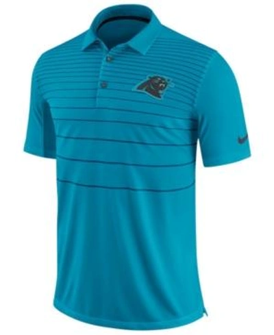 Shop Nike Men's Carolina Panthers Early Season Polo In Lightblue