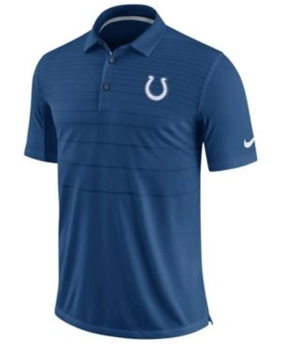 Shop Nike Men's Indianapolis Colts Early Season Polo In Blue