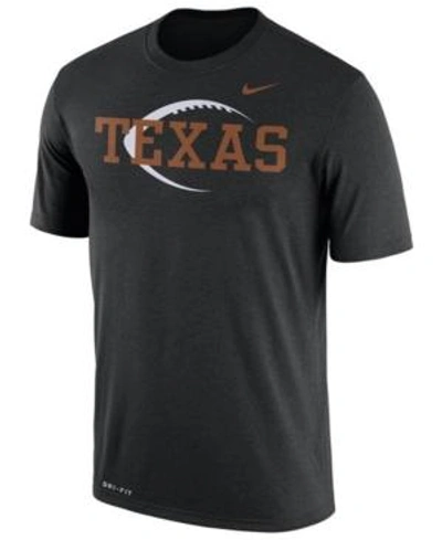Shop Nike Men's Texas Longhorns Legend Icon T-shirt In Black