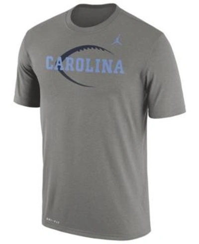 Shop Nike Men's North Carolina Tar Heels Legend Icon T-shirt In Heather Gray