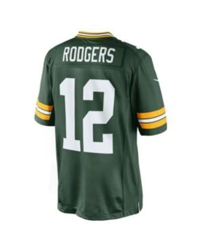 Shop Nike Men's Aaron Rodgers Green Bay Packers Limited Jersey