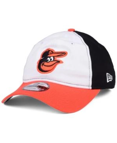Shop New Era Baltimore Orioles On Field Replica 9twenty Cap In Black/white/orange