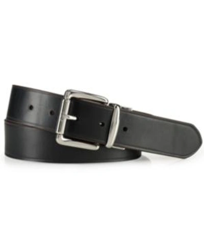 Shop Polo Ralph Lauren Men's Accessories, Reversible Leather Belt In Brown/black