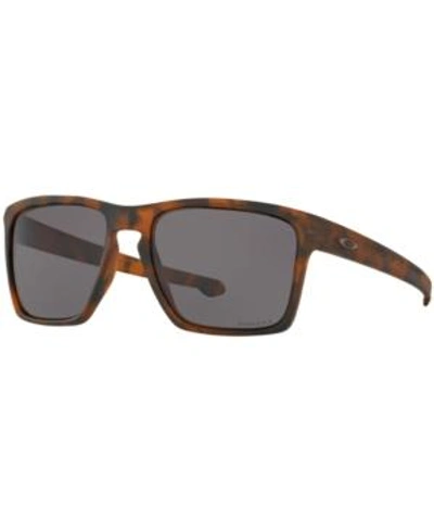 Shop Oakley Sliver Xl Sunglasses, Oo9341 In Tortoise Matte/grey