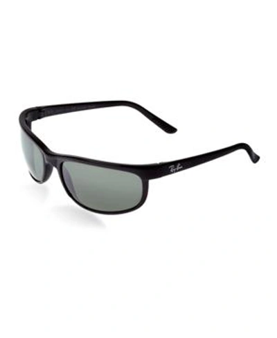 Shop Ray Ban Ray-ban Polarized Sunglasses, Rb2027 Predator 2 In Black/grey Polarized