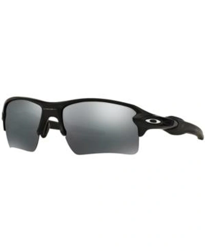 Shop Oakley Sunglasses, Oo9188 Flak 2.0 Xl In Black Matte/black Mirror