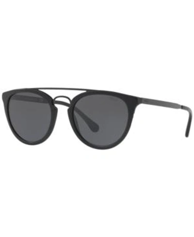 Shop Polo Ralph Lauren Sunglasses, Ph4121 In Black/grey