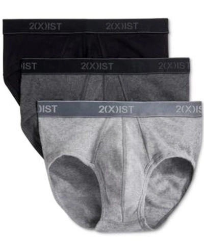 Shop Gucci 2(x)ist Men's Underwear, Essentials Contour Pouch Brief 3 Pack In Black/char