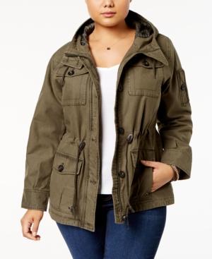 levi's plus size utility jacket