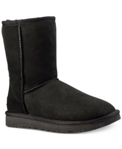 Shop Ugg Women's Classic Ii Short Boots In Black