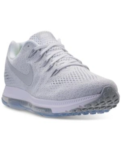 Nike Women's Zoom All Out Low Running Sneakers From Finish Line In White/  Pure Platinum | ModeSens