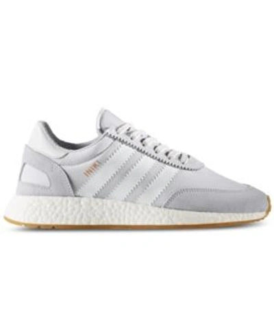 Shop Adidas Originals Adidas Women's Iniki Runner Casual Sneakers From Finish Line In Grey/ftw/gum