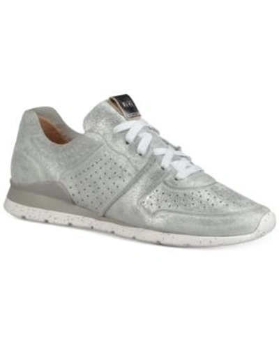 Shop Ugg Women's Tye Lace-up Sneakers In Stardust Silver