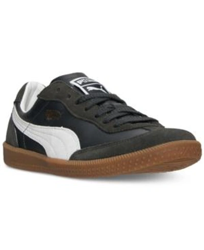 Shop Puma Men's Super Liga Og Retro Casual Sneakers From Finish Line In Navy