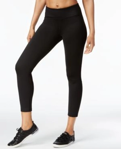 Shop Calvin Klein Performance Power Mesh 7/8 Leggings In Black
