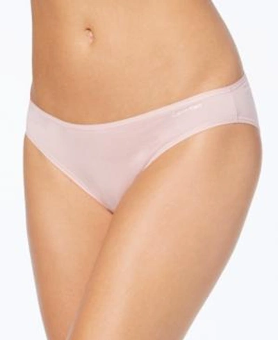 Shop Calvin Klein Cotton Form Bikini Underwear Qd3644 In Connected