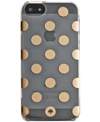 Shop Kate Spade New York Le Pavillion Clear Iphone 7 Case In Clear/ Gold