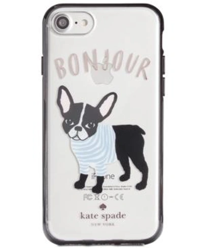 Shop Kate Spade New York Bonjour Iphone 7 Case In Clear Multi