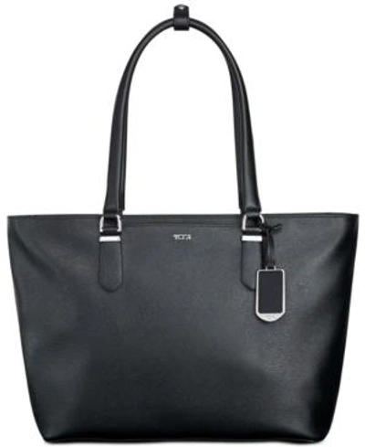 Shop Tumi Nell Extra-large Tote In Black