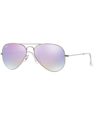 ray ban aviator purple gradient