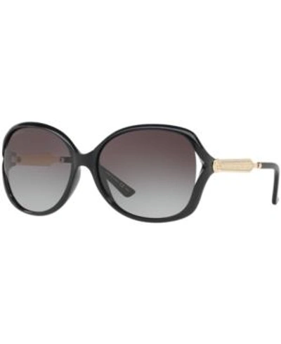 Shop Gucci Sunglasses, Gg0076s In Black/grey Gradient