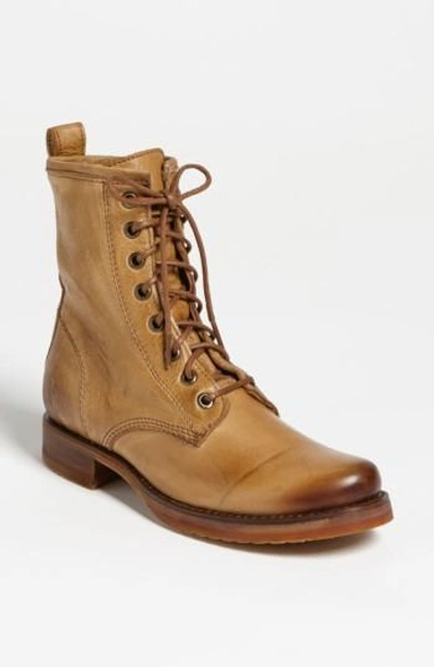 Shop Frye Women's  'veronica Combat' Boot In Camel